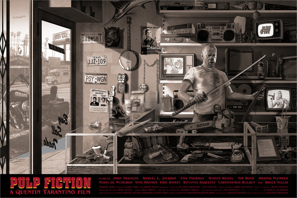 Kevin Wilson (Ape Meets Girl) - Pulp Fiction Variant