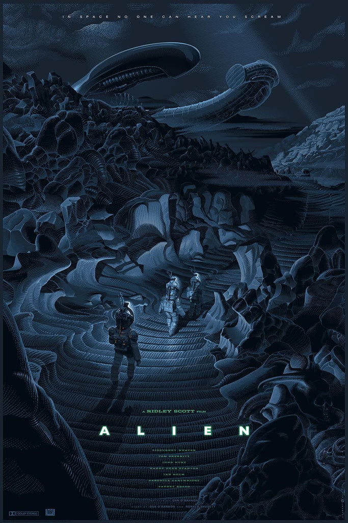 Bottleneck to Celebrate Alien Day with Prints by Englert, Durieux and Skinner