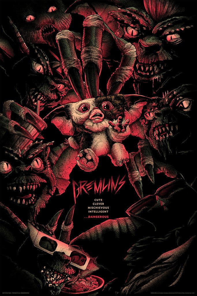 Mondo to Release Gremlin Prints by Brogan and Tobin