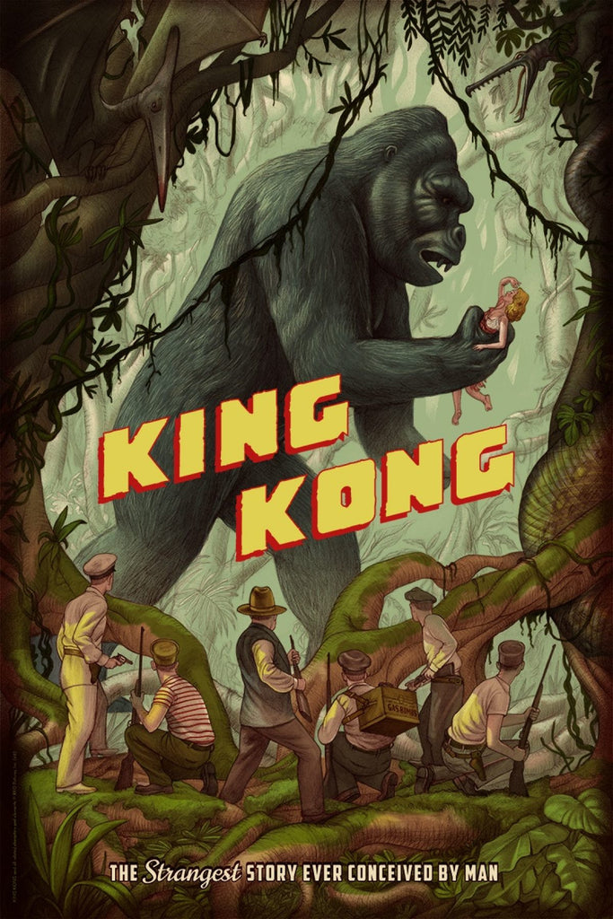 Mondo to Release King Kong Prints by Jonathan Burton