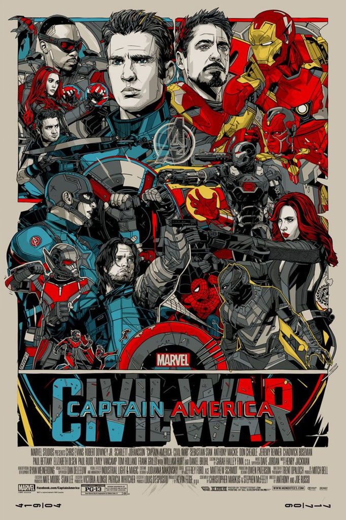 Mondo to Drop Civil War by Tyler Stout