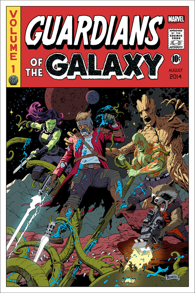 Mondo to Drop Guardians of the Galaxy Prints by Paolo Rivera