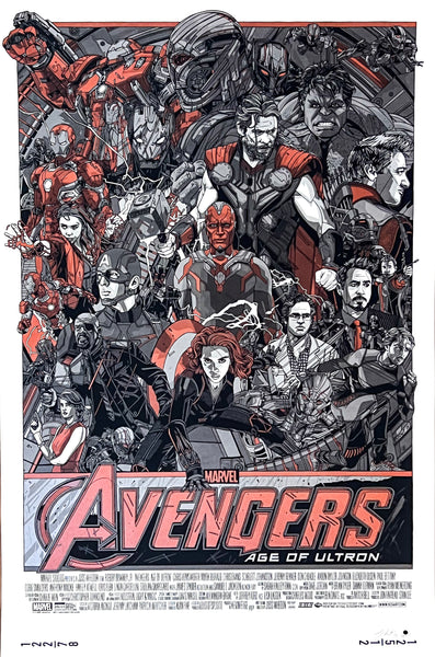 Tyler Stout - Avengers Age of Ultron Cast and Crew AP Variant