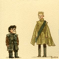 Scott Campbell (Scott C.) - Game of Thrones (Tyrion vs Joffrey)