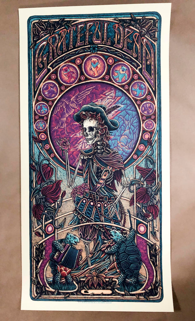 Luke Martin Grateful Dead Jack Straw Variant Addicted2Print