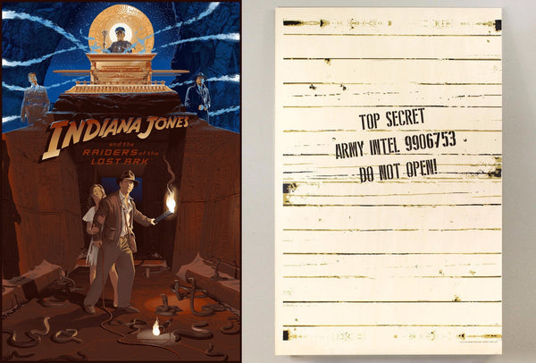 Laurent Durieux - Indiana Jones and the Raiders of the Lost Ark (WOOD Variant)